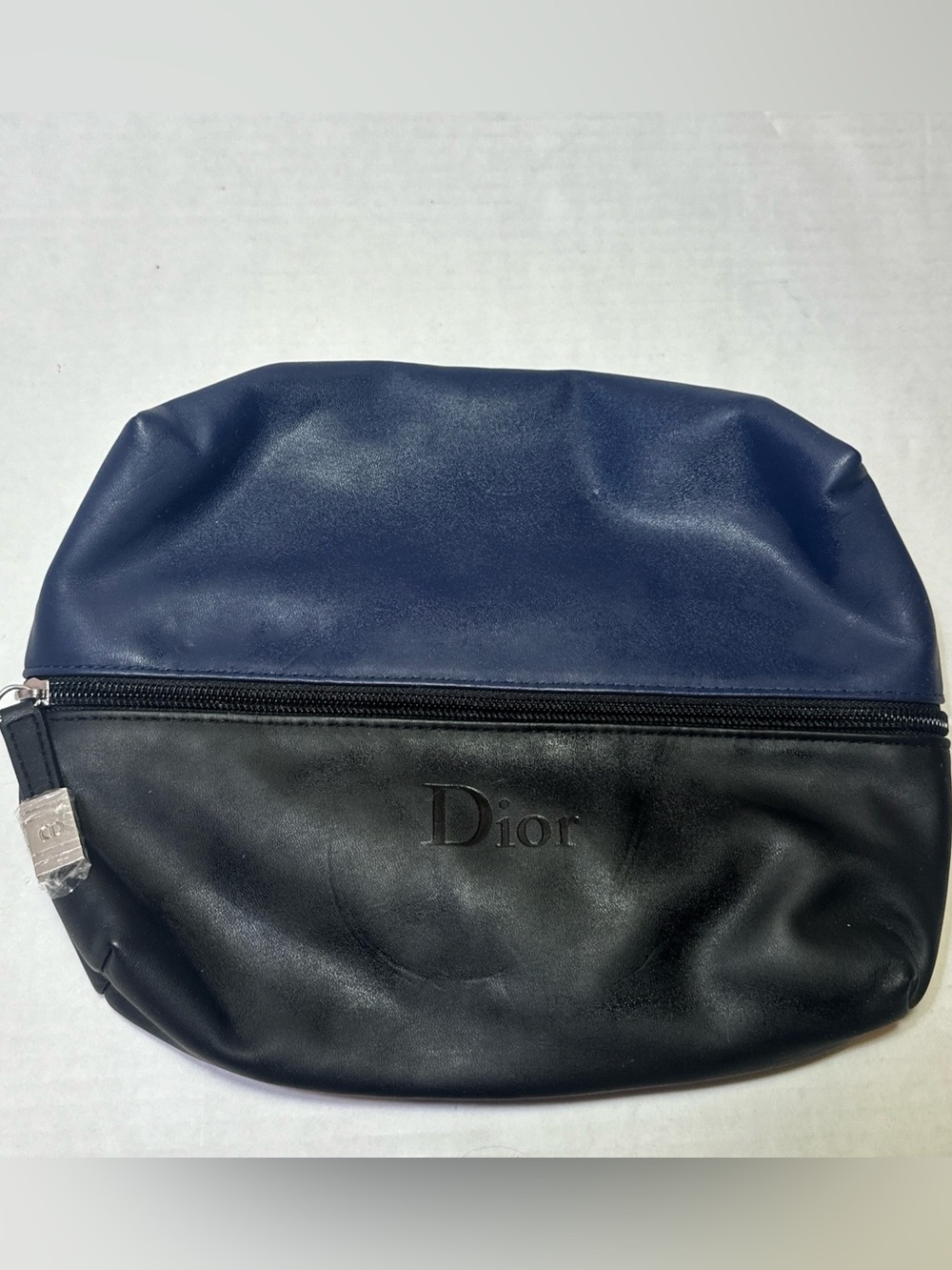 Dior Black Cosmetic Troussee Pouch Toiletry Case Organizer Bag NEW